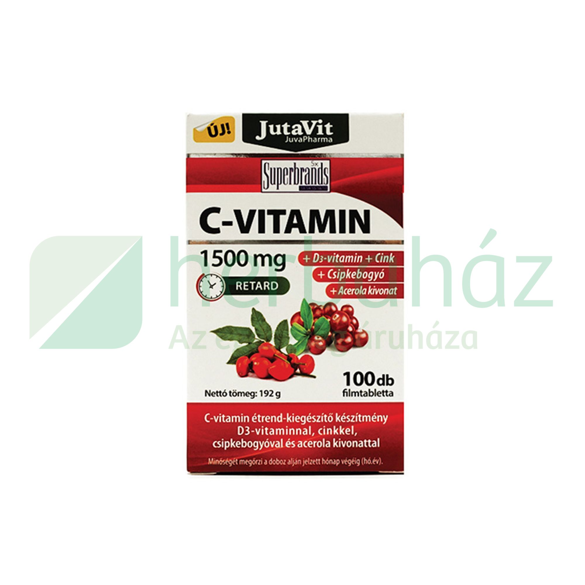 Jutavit C Vitamin Mg Retard D Vitamin Zink Csipkebogy Acerola