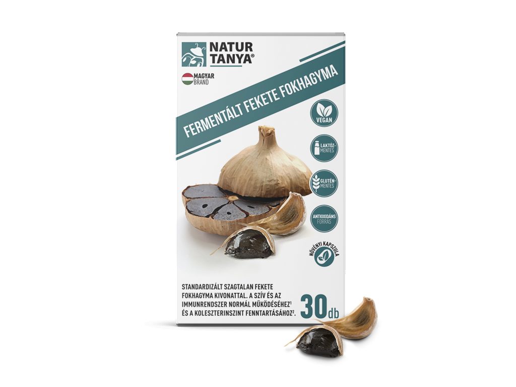 NATUR TANYA FERMENTÁLT FEKETE FOKHAGYMA 30DB