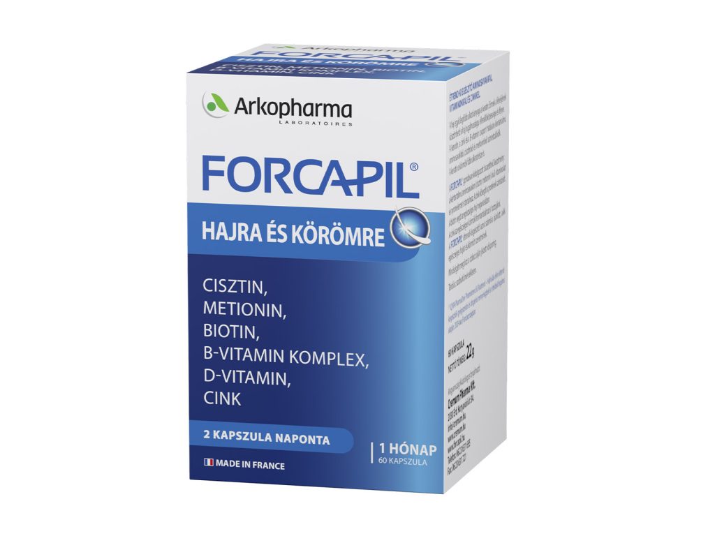 FORCAPIL HAJ ÉS KÖRÖM NÖVESZTŐ KAPSZULA 60DB