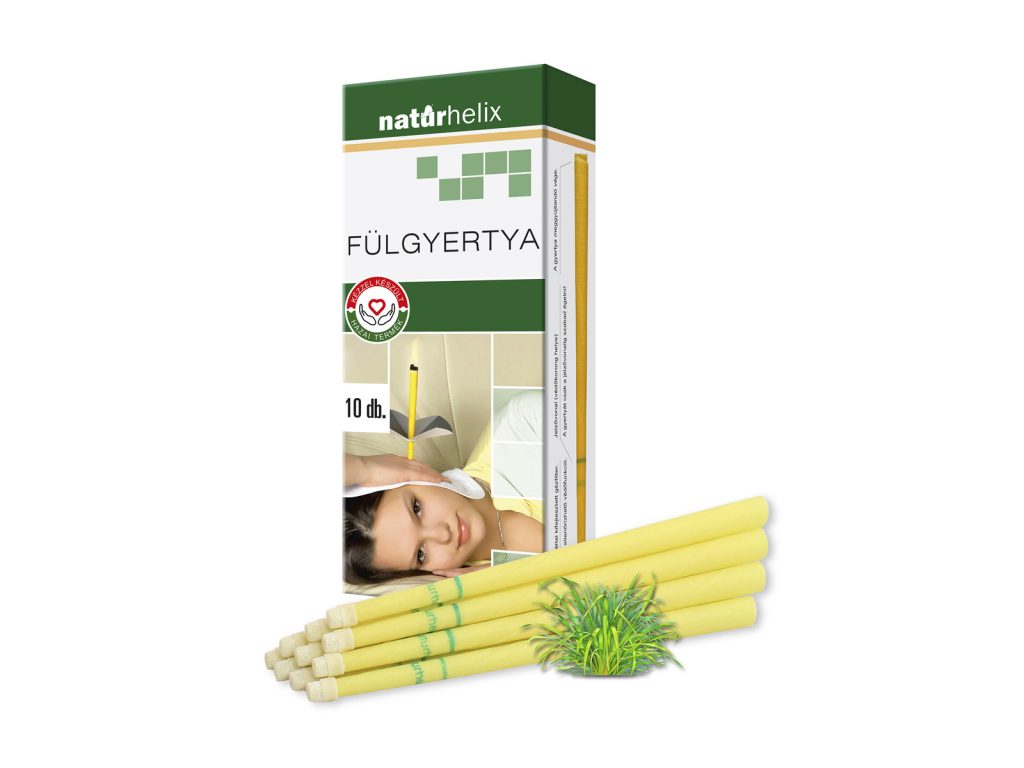 NATURHELIX FÜLGYERTYA CITROMFŰ 10DB