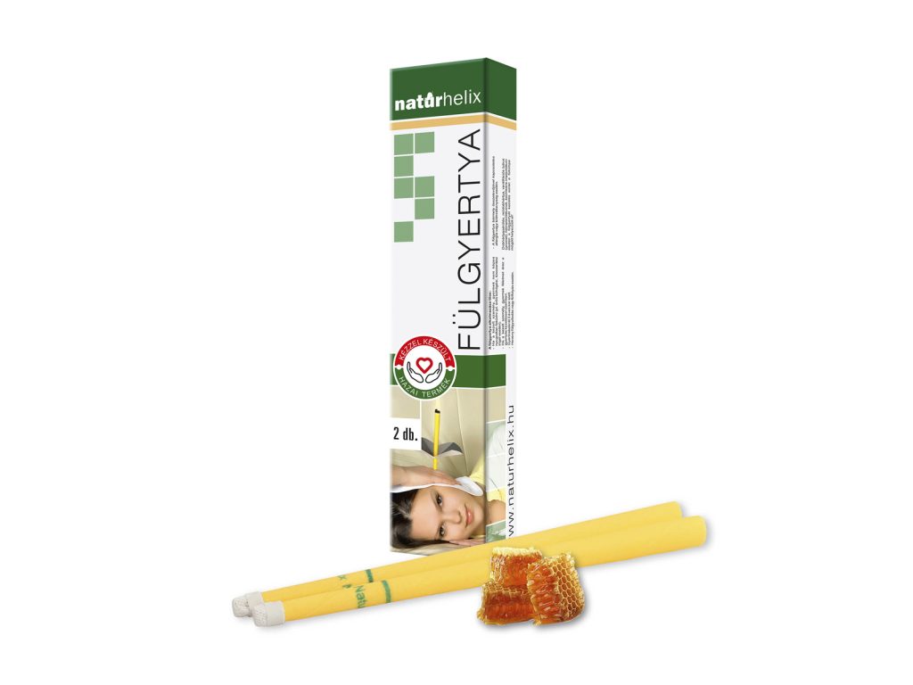 NATURHELIX FÜLGYERTYA NATÚR 2DB