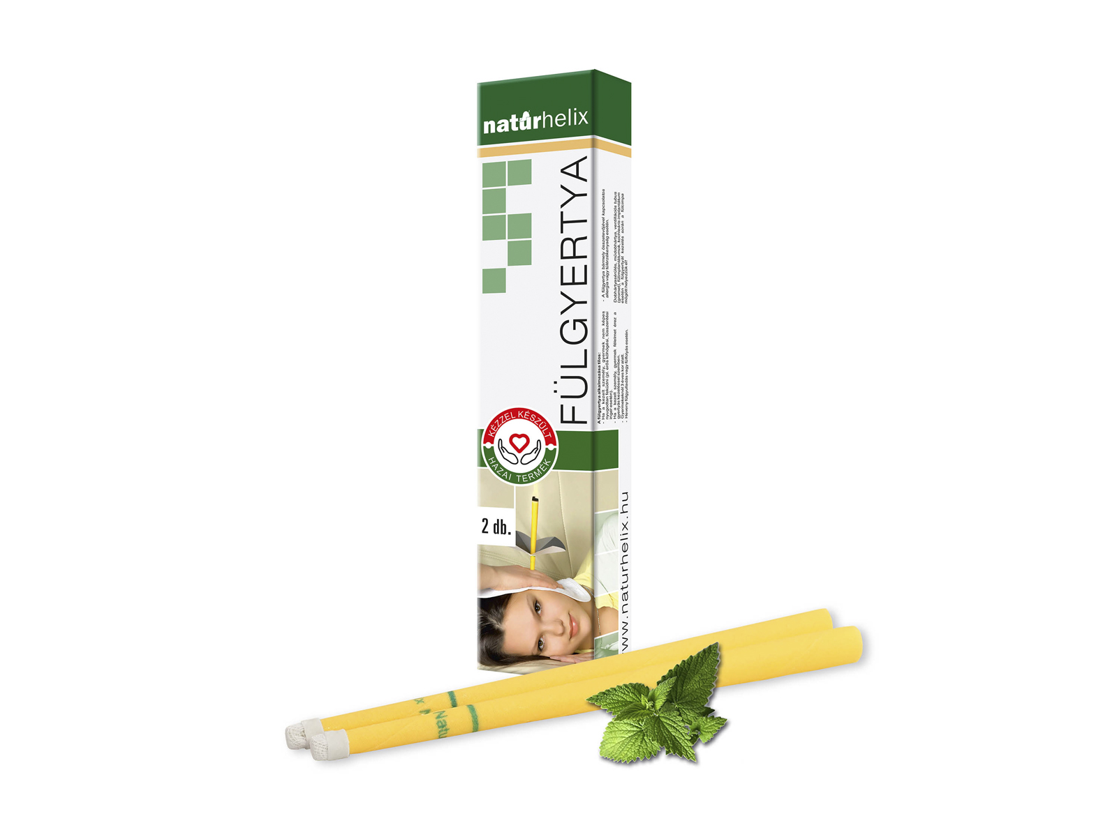 NATURHELIX FÜLGYERTYA BORSMENTA 2DB