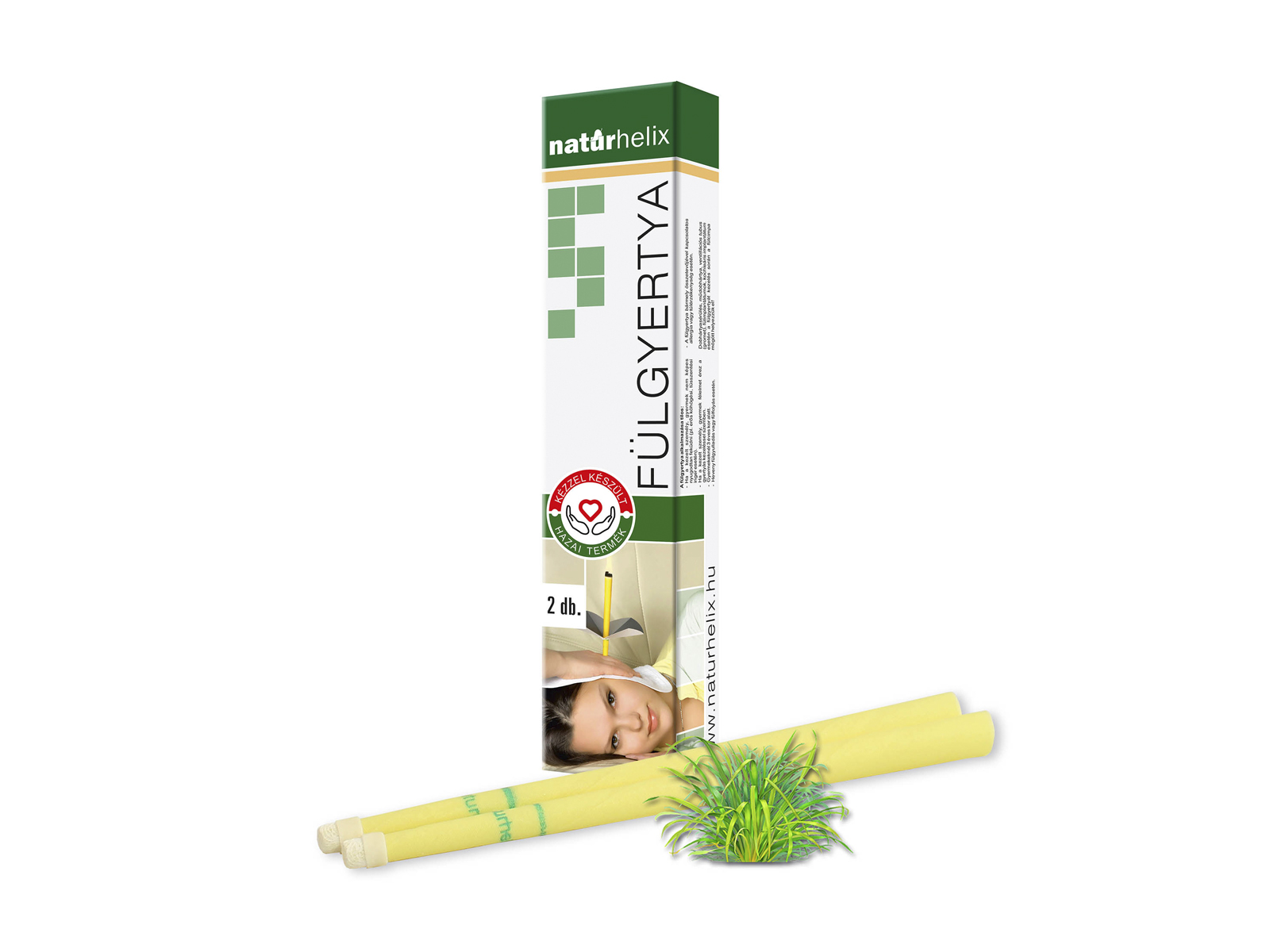 NATURHELIX FÜLGYERTYA CITROMFŰ 2DB