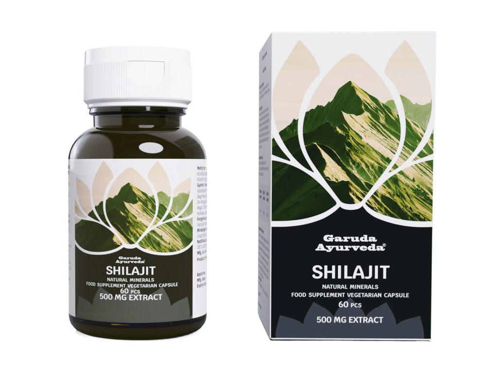 GARUDA AYURVEDA SHILAJIT VEGETÁRIÁNUS KAPSZULA 60DB