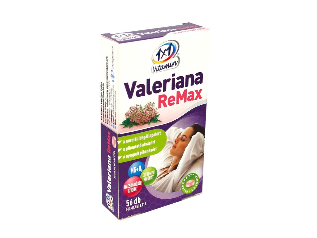 1X1 VITAMIN VALERIANA REMAX FILMTABLETTA  56DB