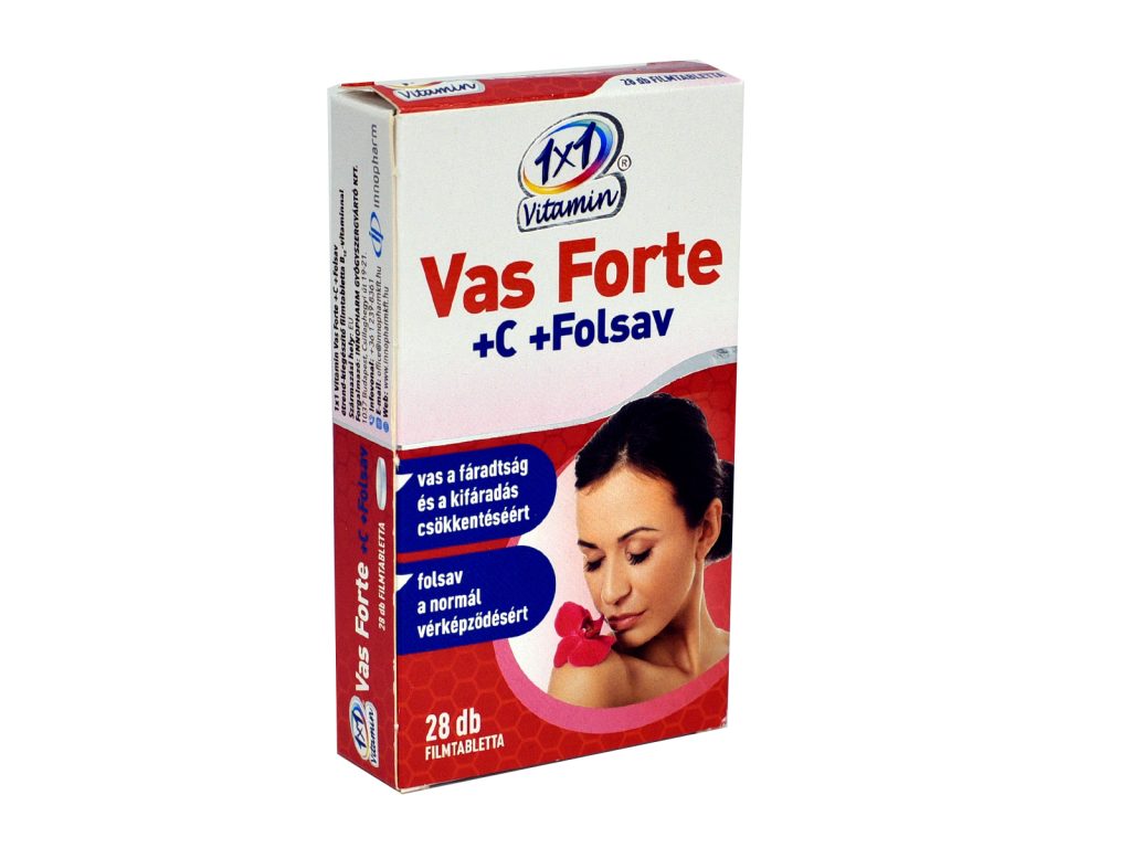 1X1 VITAMIN VAS FORTE+C+FOLSAV TABLETTA 28DB