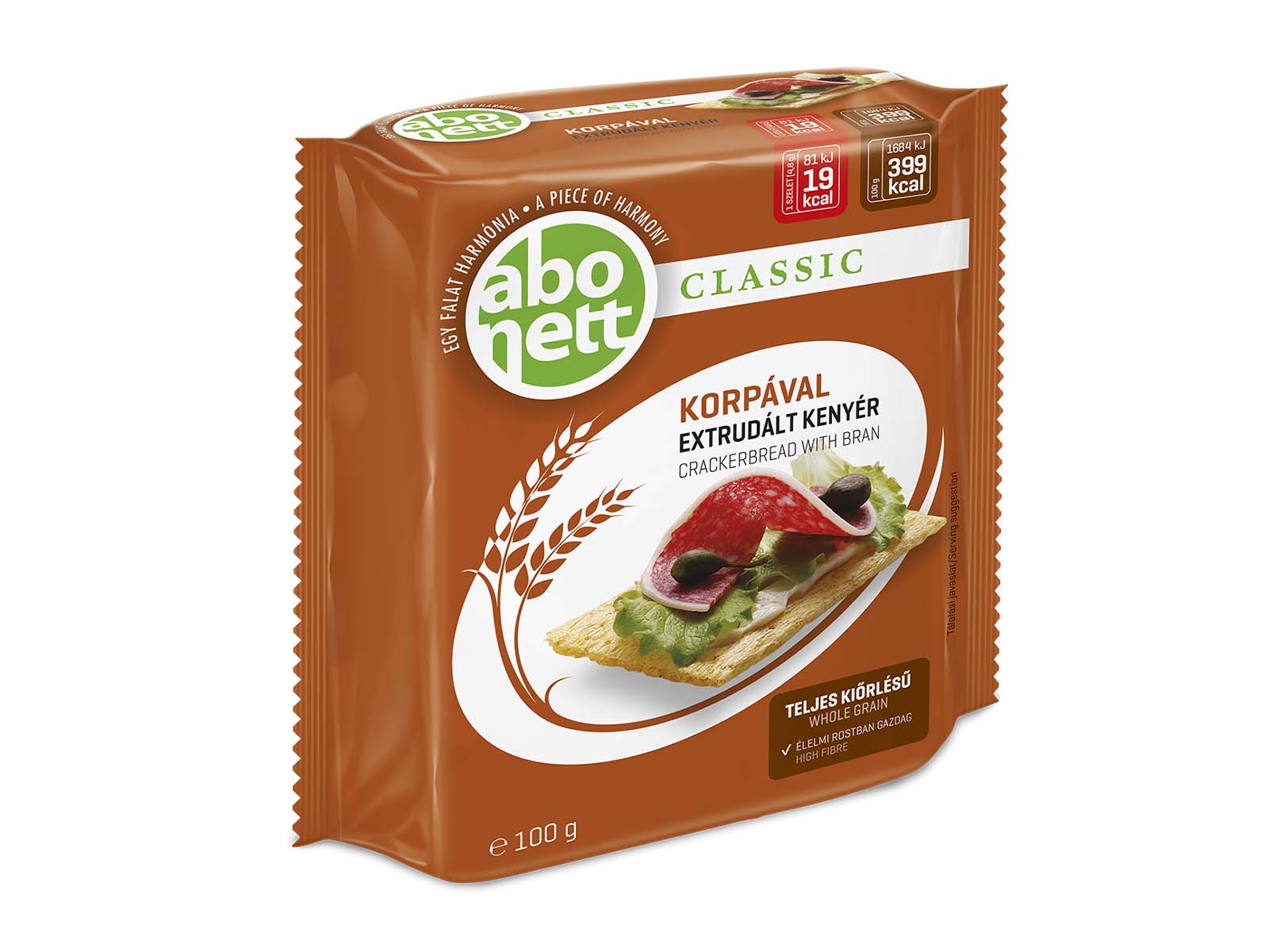 ABONETT EXTRUDÁLT KENYÉR KORPÁS 100G