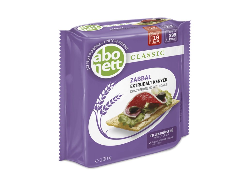 ABONETT EXTRUDÁLT KENYÉR ZABOS 100G
