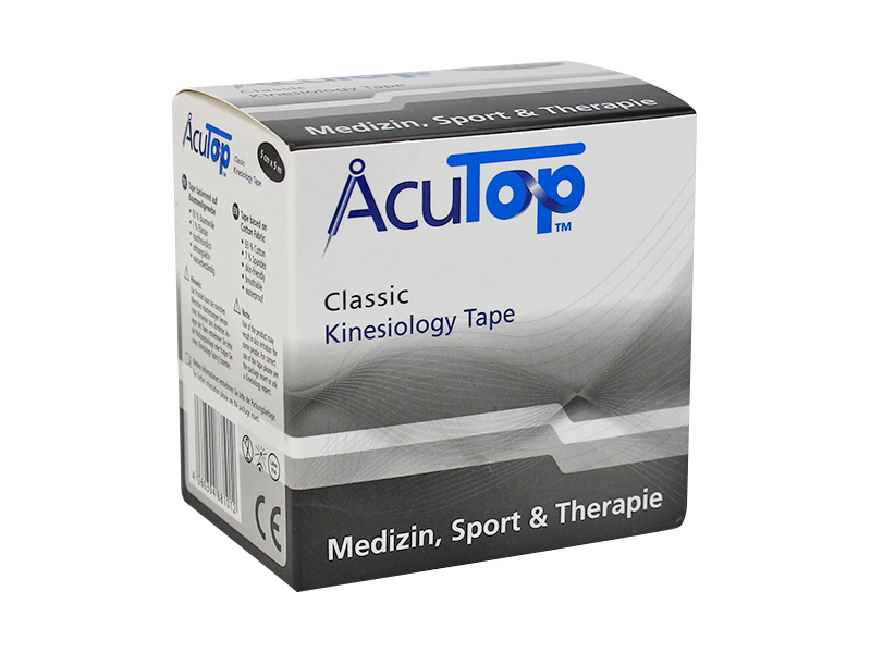ACUTOP CLASSIC KINEZIOLÓGIAI TAPASZ 5CMX5M FEKETE 1DB