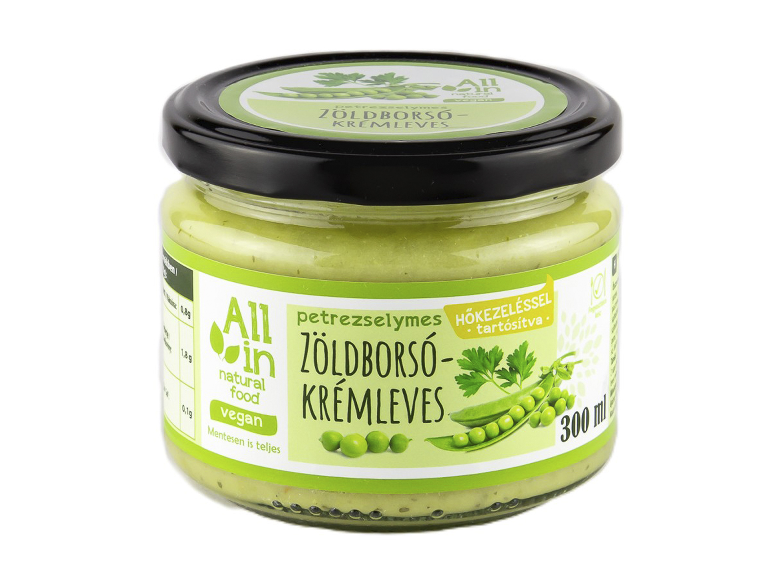 ALL IN NATURAL FOOD PETREZSELYMES ZÖLDBORSÓ KRÉMLEVES 300ML