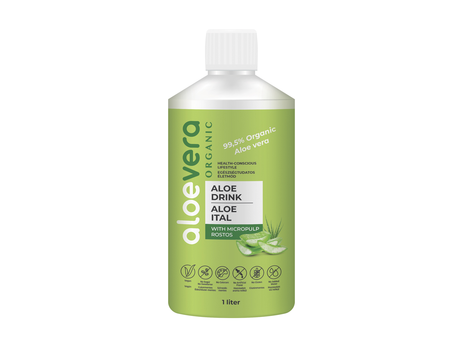 ALOE VERA ORGANIC ITAL NEKTÁR ROSTOS 1000ML DRS+50FT BETÉTDÍJ