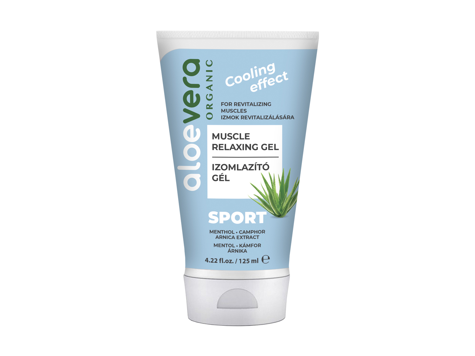 ALOE VERA ORGANIC SPORT HŰSÍTŐ GÉL 125ML