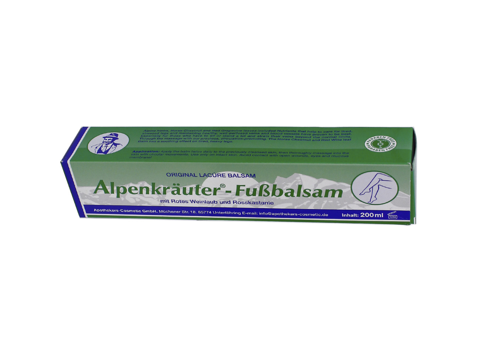 ALPENKRAUTER-FUSSBALZSAM 200ML