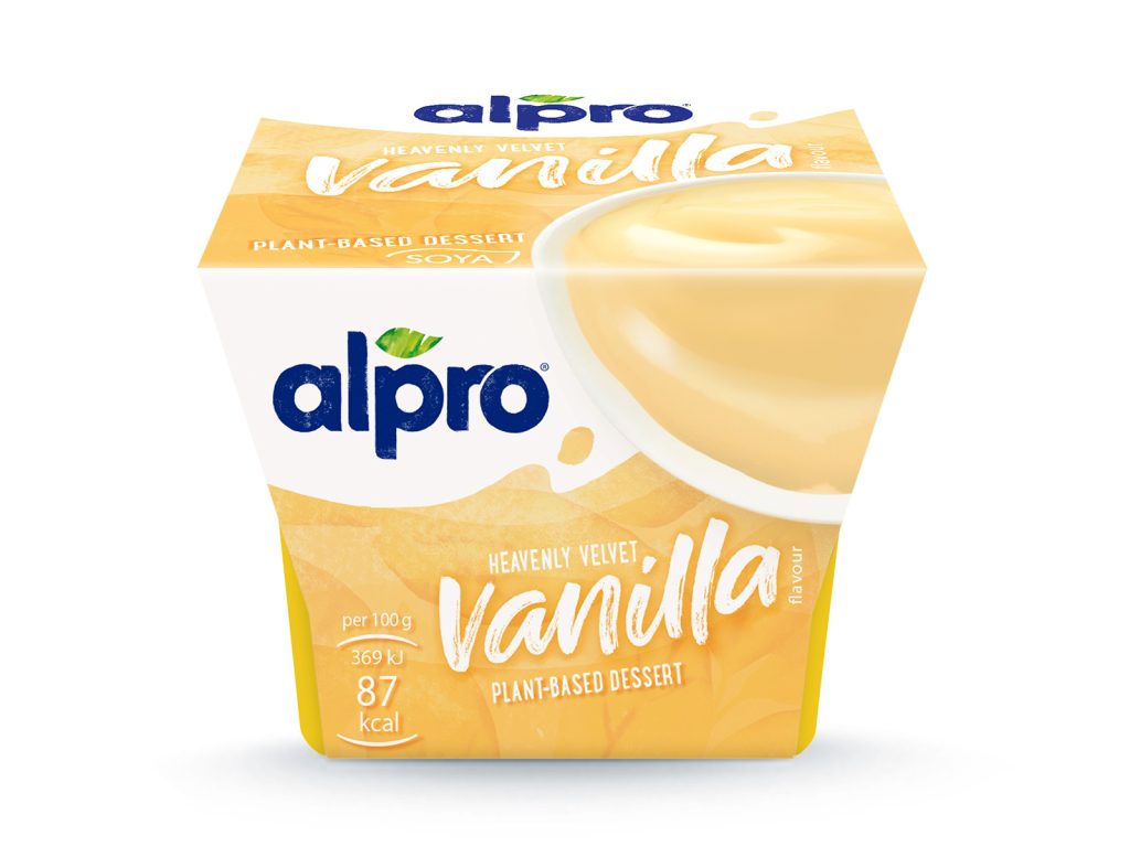 ALPRO SZÓJADESSZERT VANÍLIÁS 125G