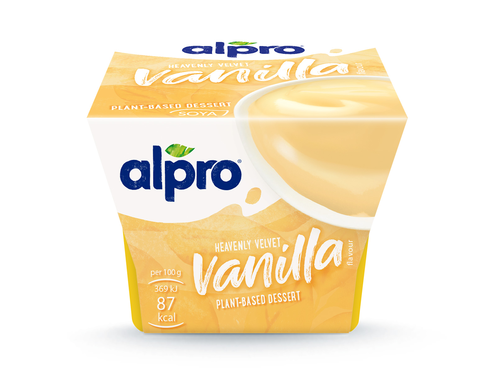 ALPRO SZÓJADESSZERT VANÍLIÁS 125G