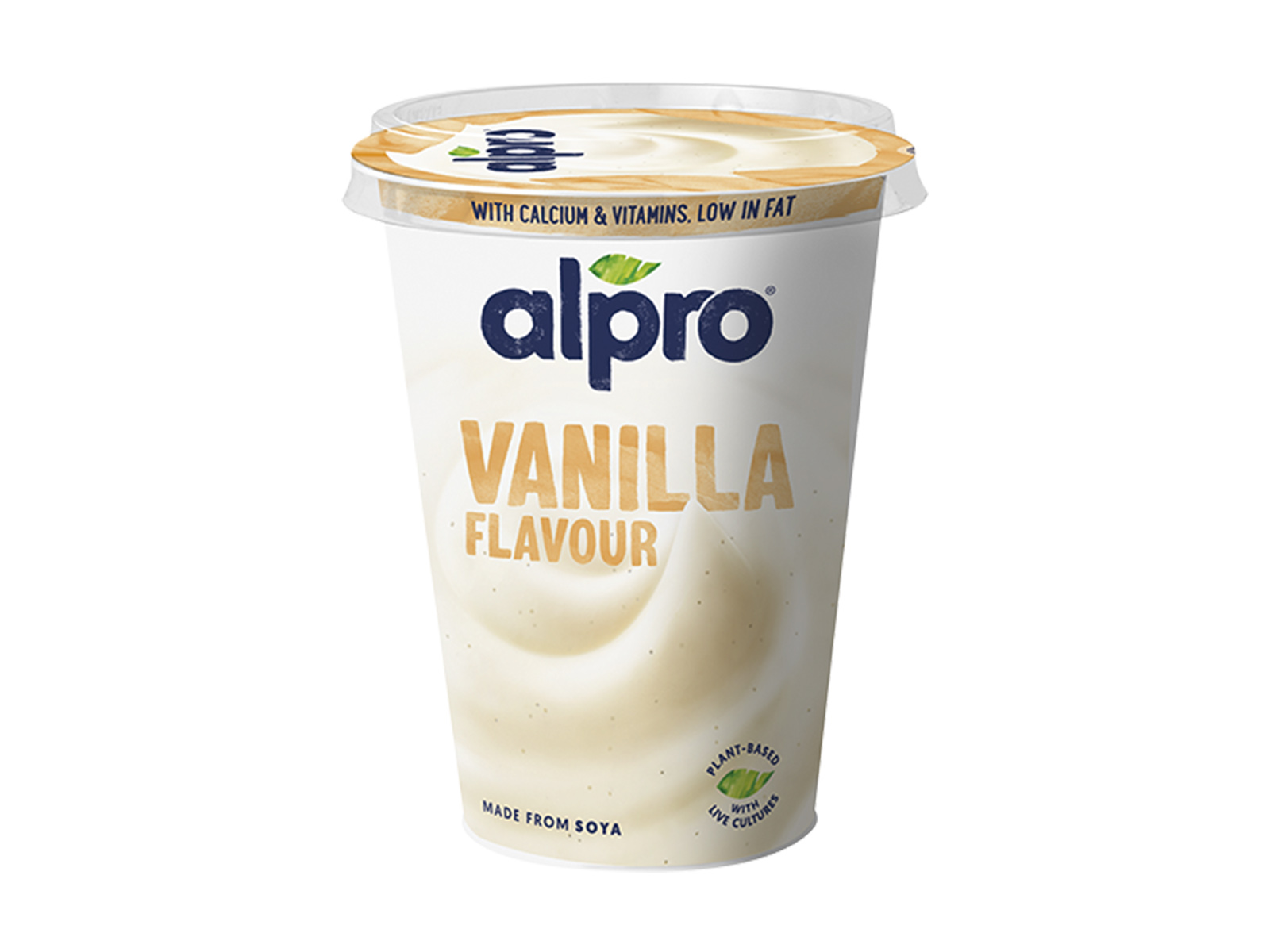 ALPRO VANÍLIÁS SZÓJAGURT 400G[H]
