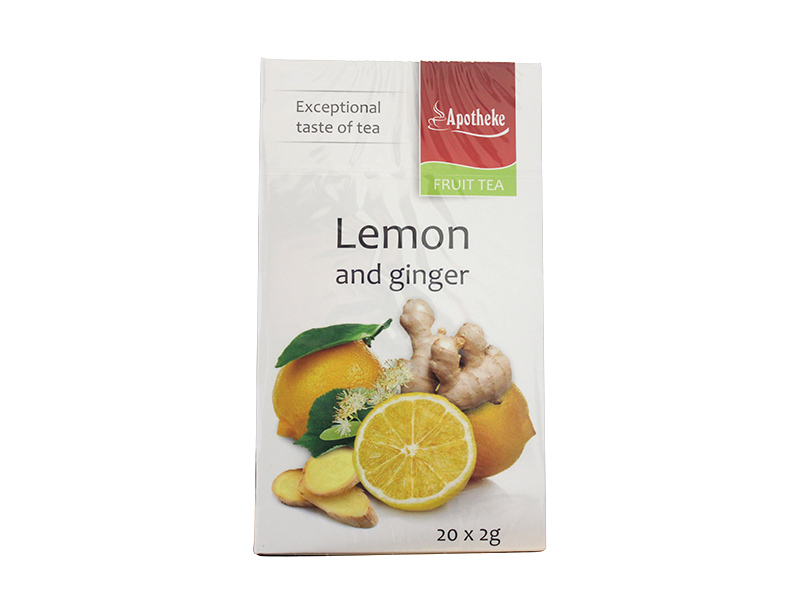 APOTHEKE TEA GYÖMBÉRES CITROM FILTERES 20DB