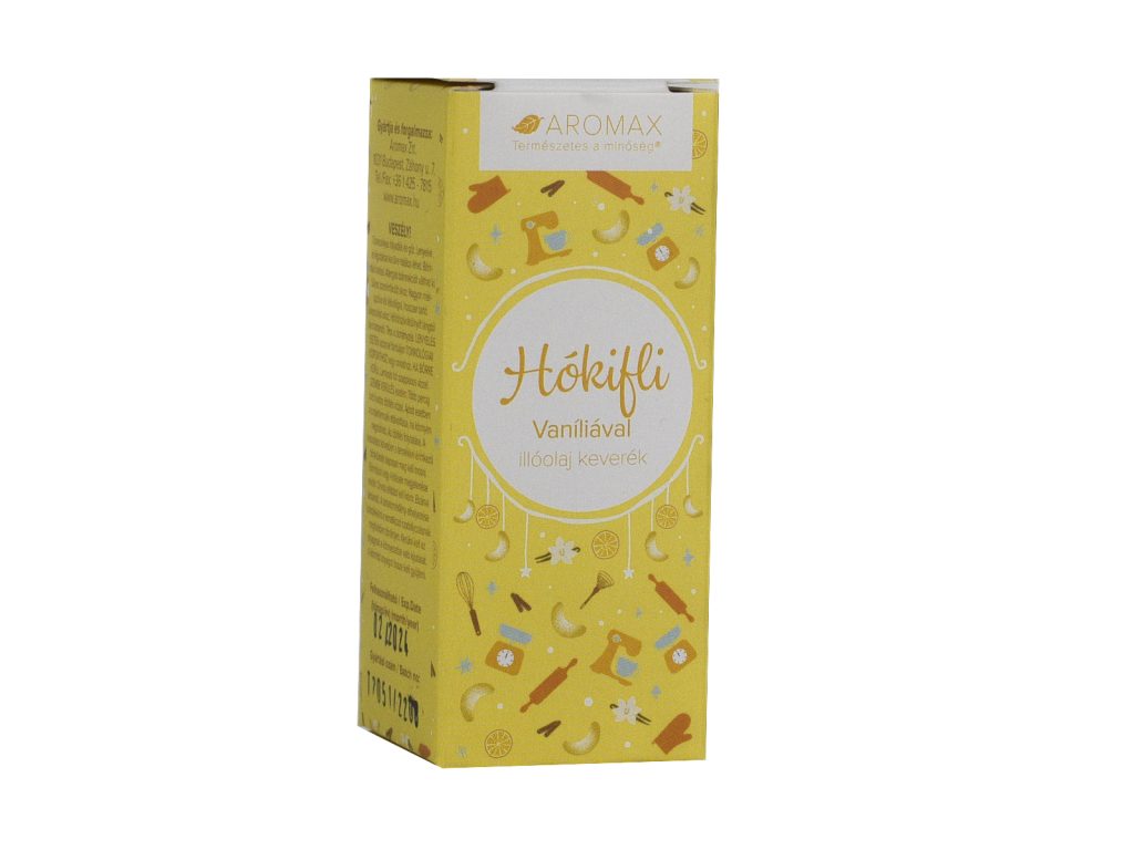 AROMAX HÓKIFLI VANILIÁVAL ILLÓOLAJ KEVERÉK 10ML
