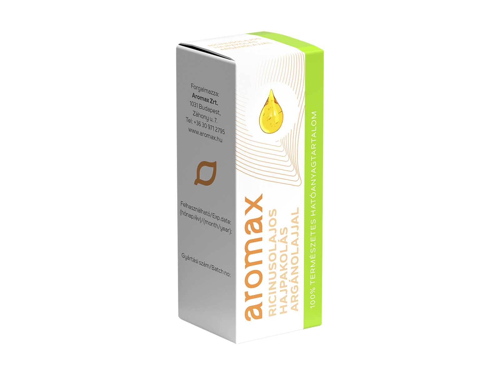 AROMAX NK RICINUSOLAJOS HAJPAKOLÁS 100ML