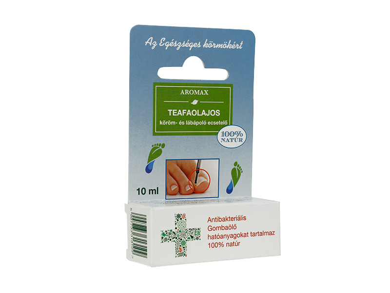 AROMAX TEAFAOLAJOS KÖRÖM- ÉS LÁBÁPOLÓ ECSETELŐ 10ML