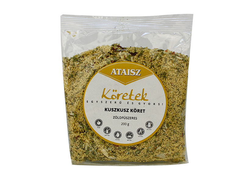 ATAISZ KUSZKUSZ KÖRET ZÖLDFŰSZERES 200G