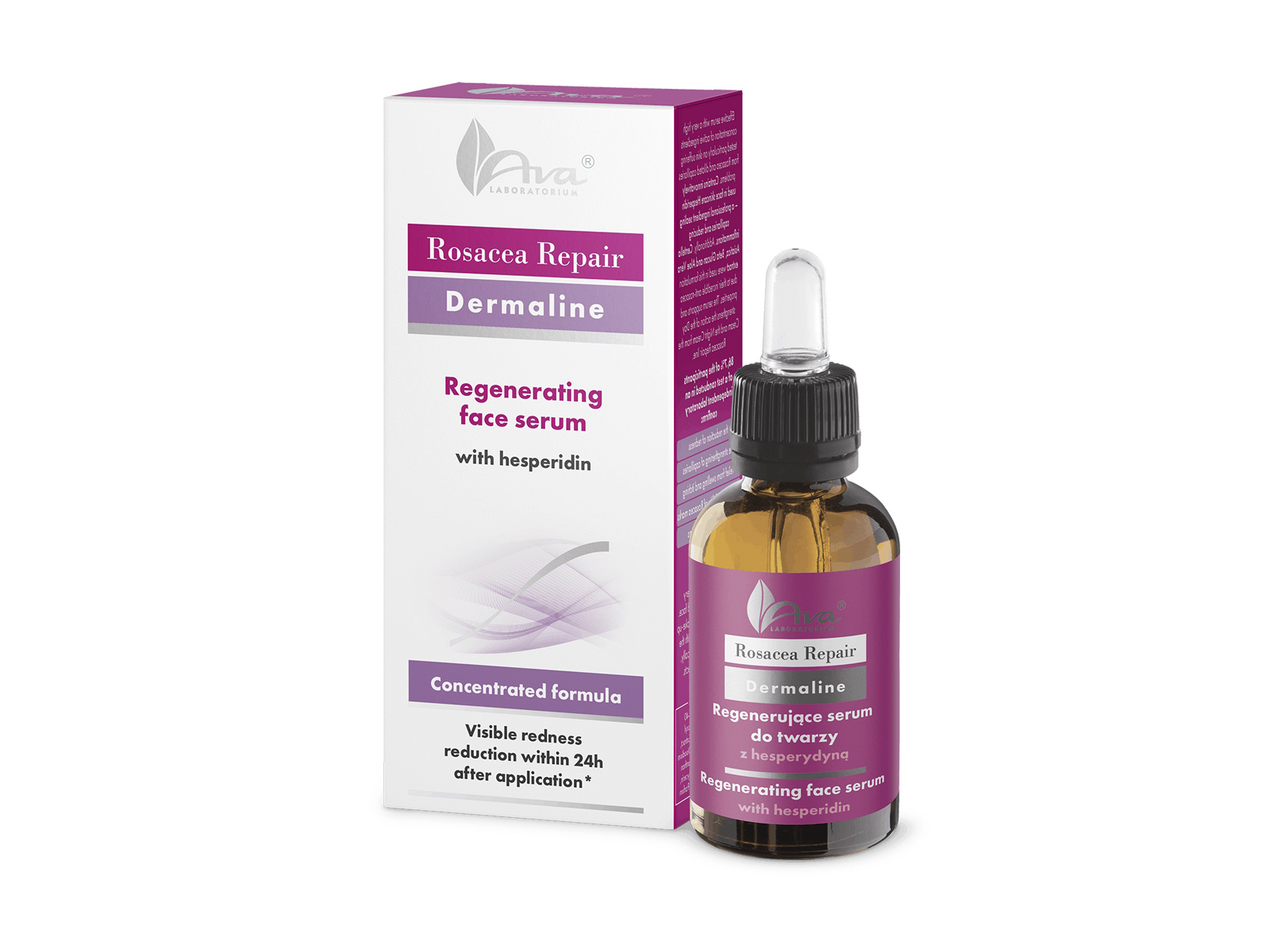 AVA ROSACEA REPAIR PIPETTÁS AMPULLA ROZACEÁS, HAJSZÁLERES BŐRRE 30ML