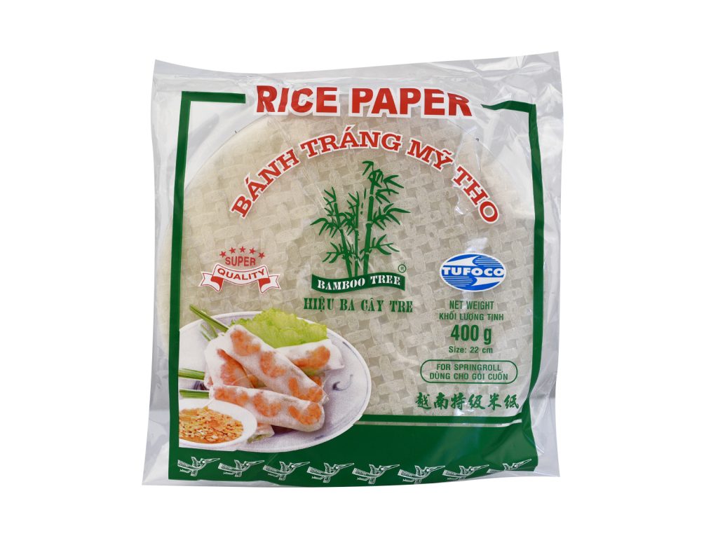 BAMBOO TREE RIZSLAPOK TAVASZI TEKERCSHEZ 22CM 400G