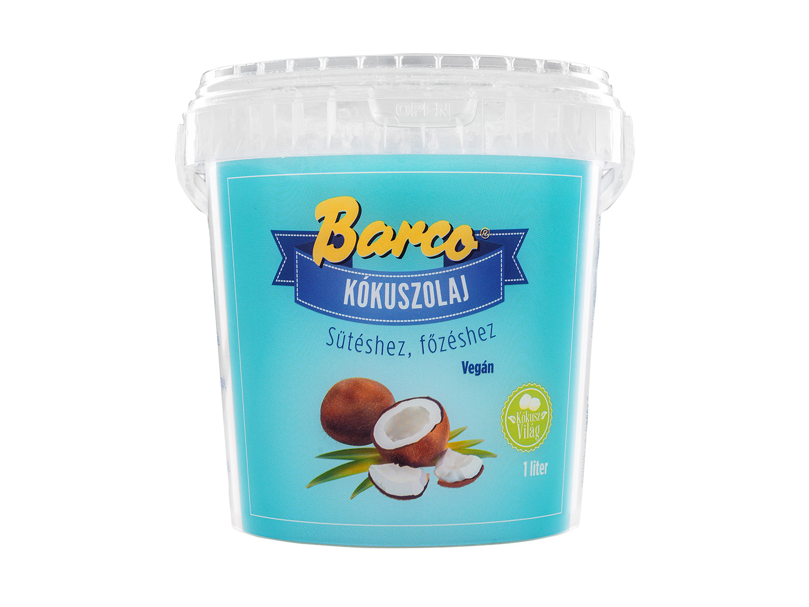 BARCO KÓKUSZOLAJ PRÉMIUM VÖDRÖS 1000ML