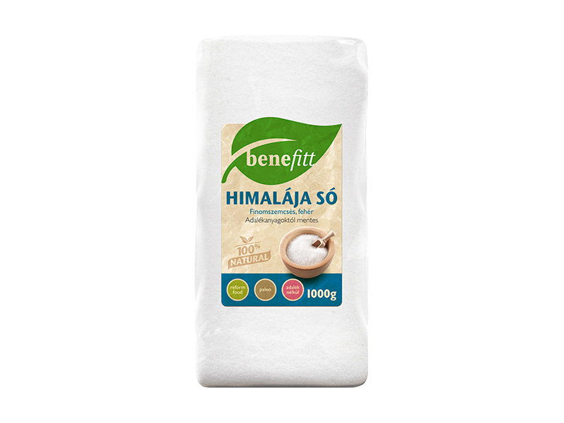 BENEFITT HIMALÁJA SÓ FEHÉR FINOM 1000G