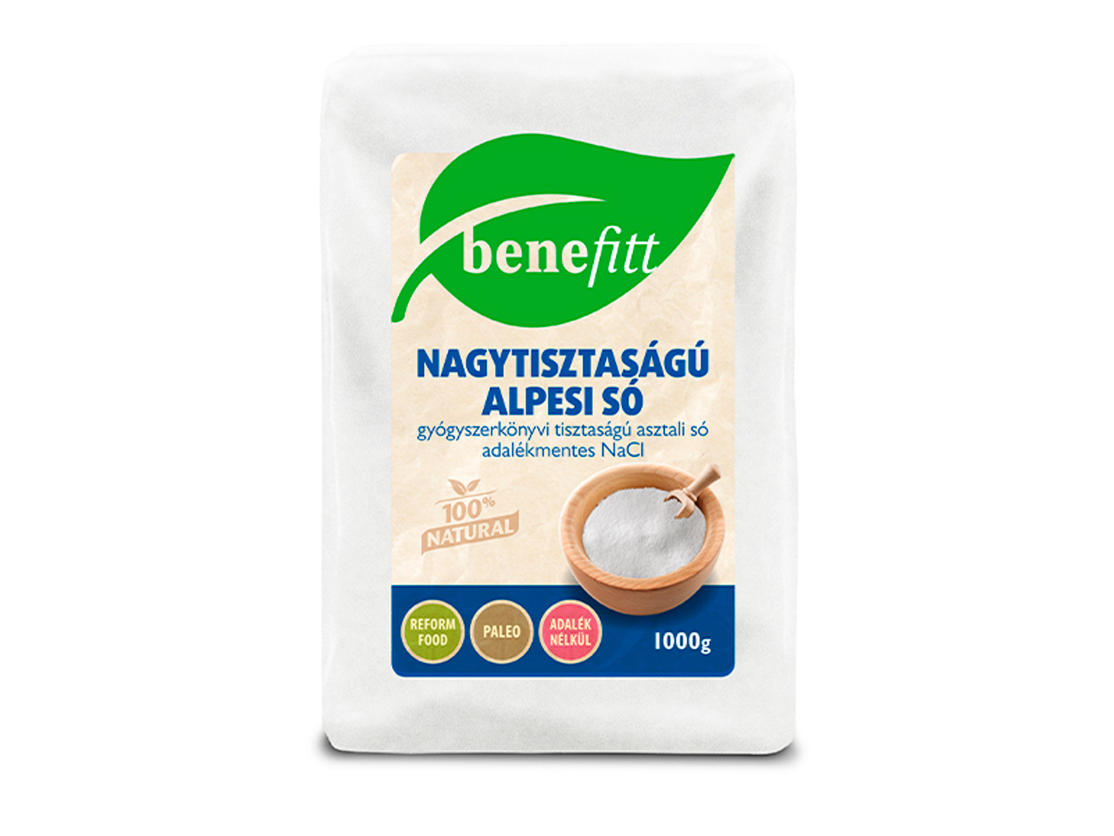 BENEFITT NAGYTISZTASÁGÚ ALPESI SÓ 1000G