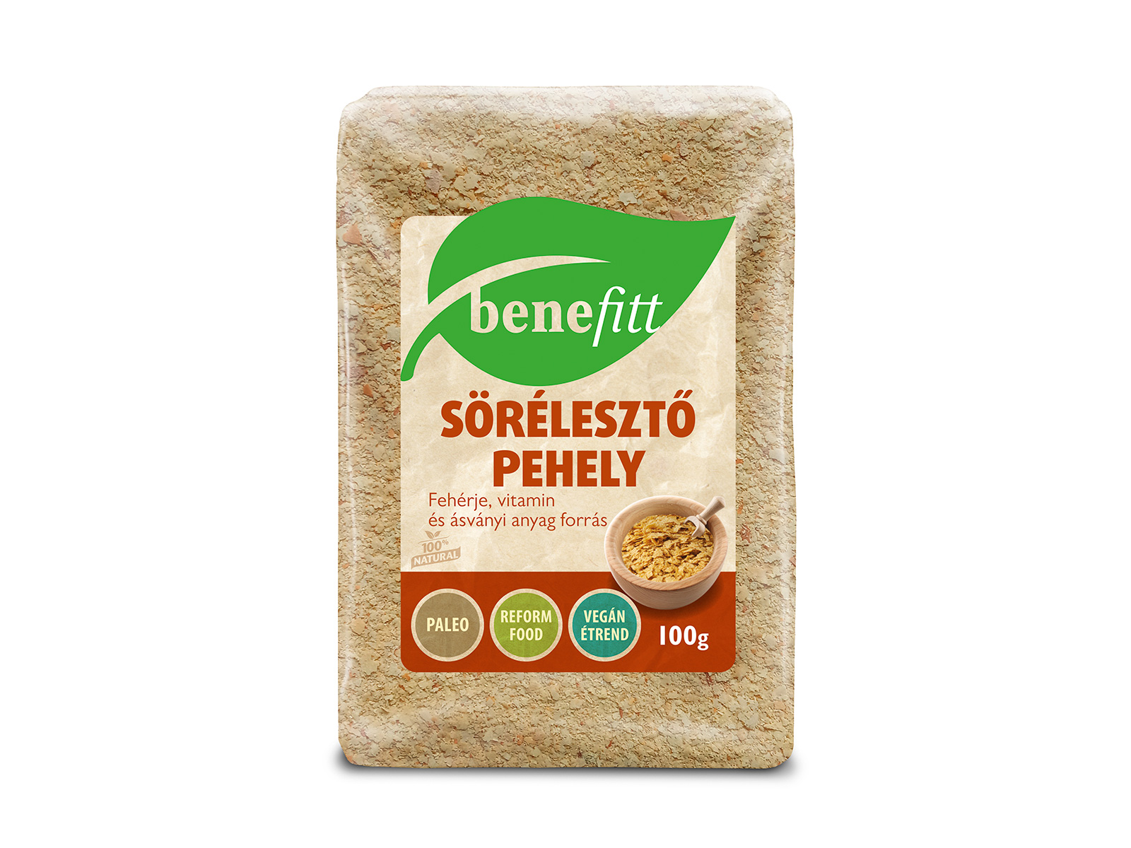 BENEFITT SÖRÉLESZTŐ PEHELY 100G