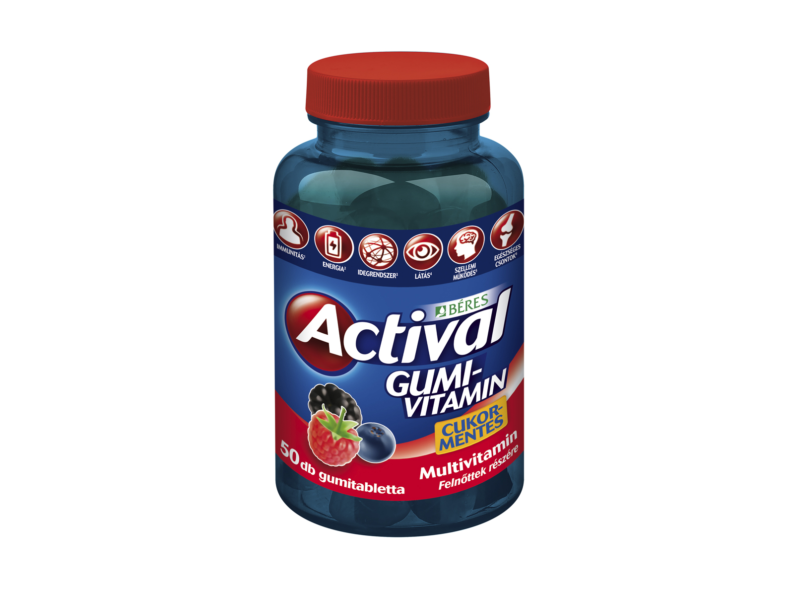 BÉRES ACTIVAL FELNŐTT MULTI GUMIVITAMIN 50DB
