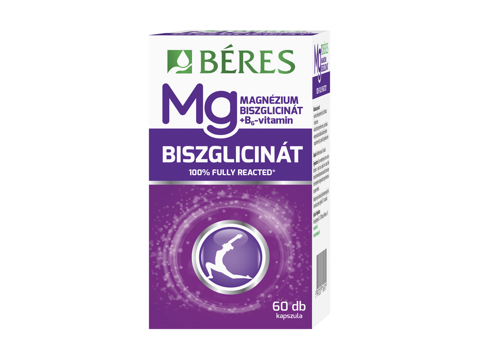 BÉRES MAGNÉZIUM-BISZGLICINÁT + B6-VITAMIN KAPSZULA 60DB