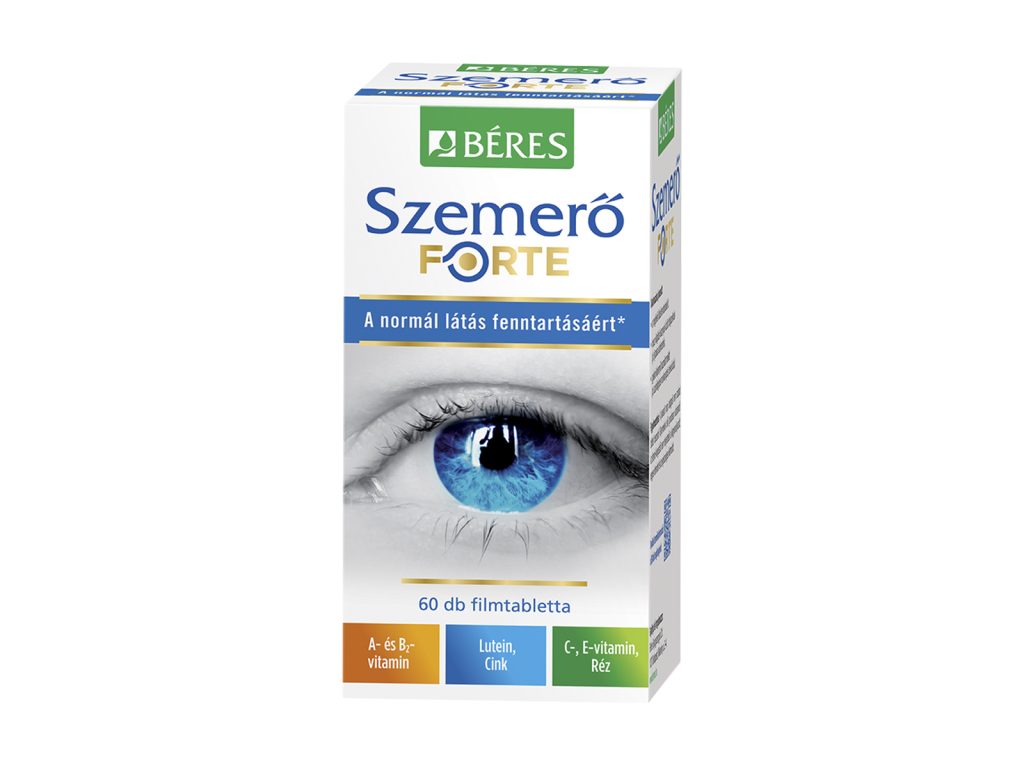 BÉRES SZEMERŐ LUTEIN FORTE FILMTABLETTA 60DB