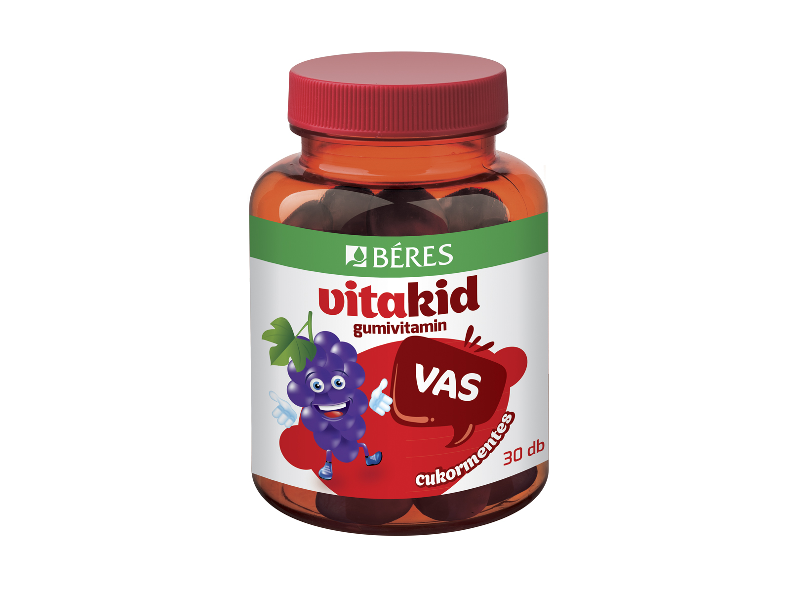 BÉRES VITAKID VAS GUMIVITAMIN 30DB