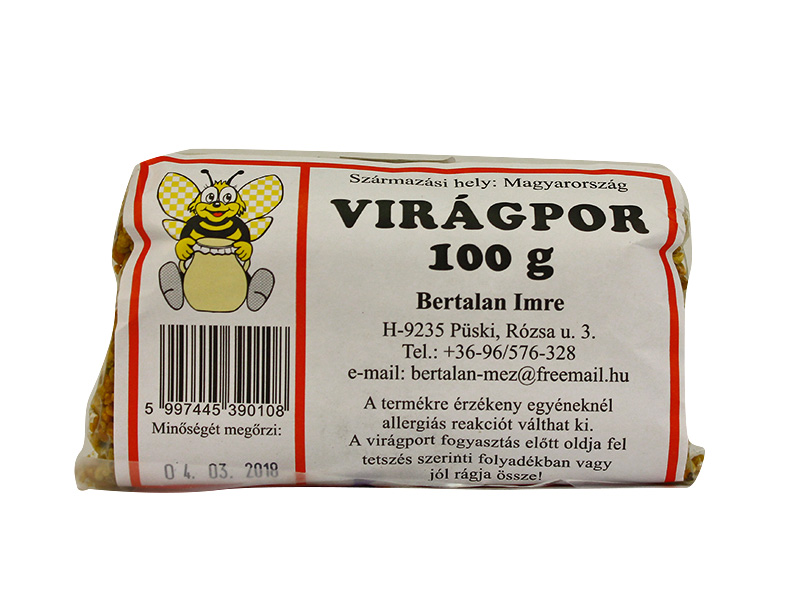 BERTALAN VIRÁGPOR 100G