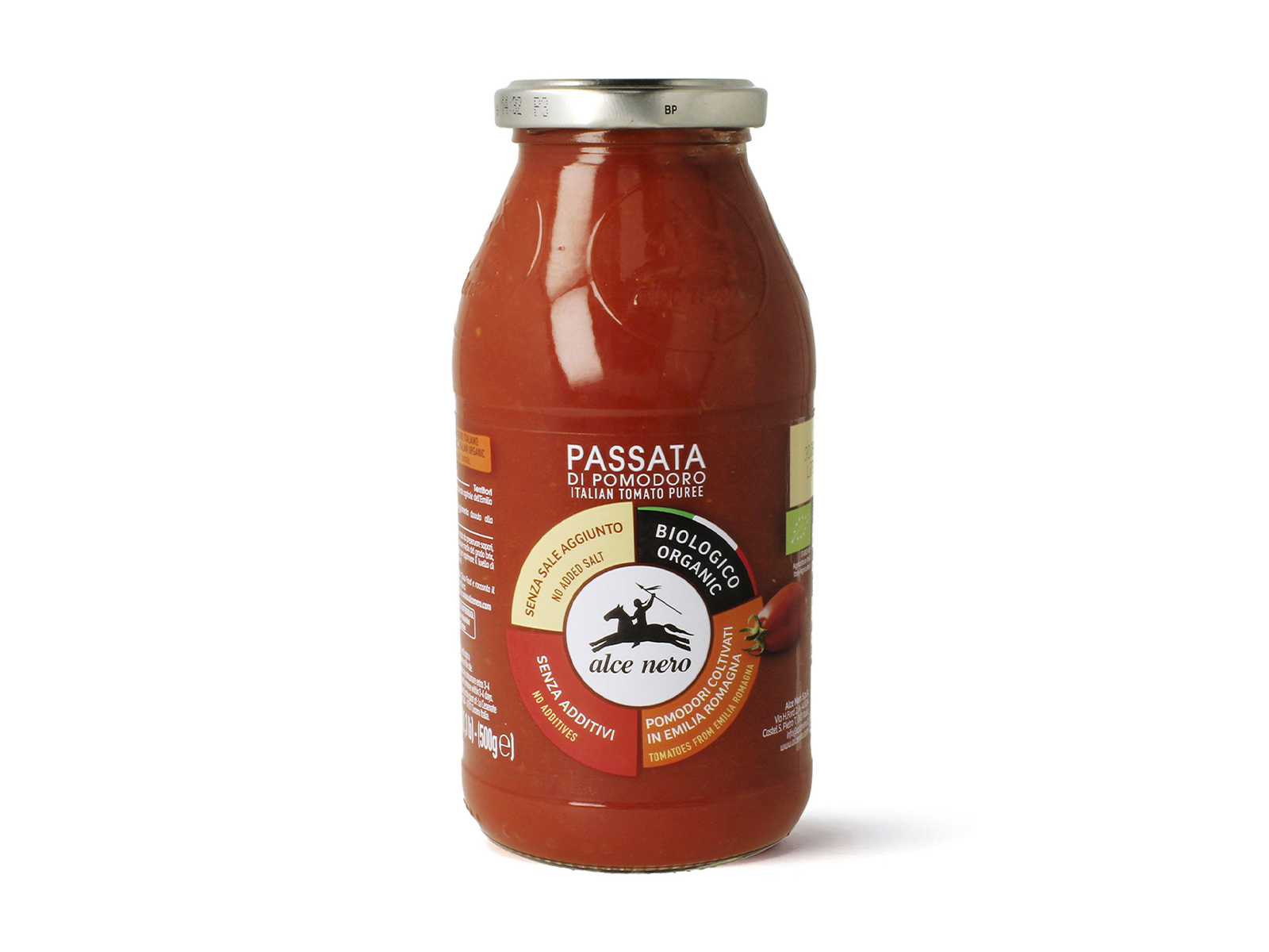 BIO ALCE NERO PARADICSOMPÜRÉ 500G