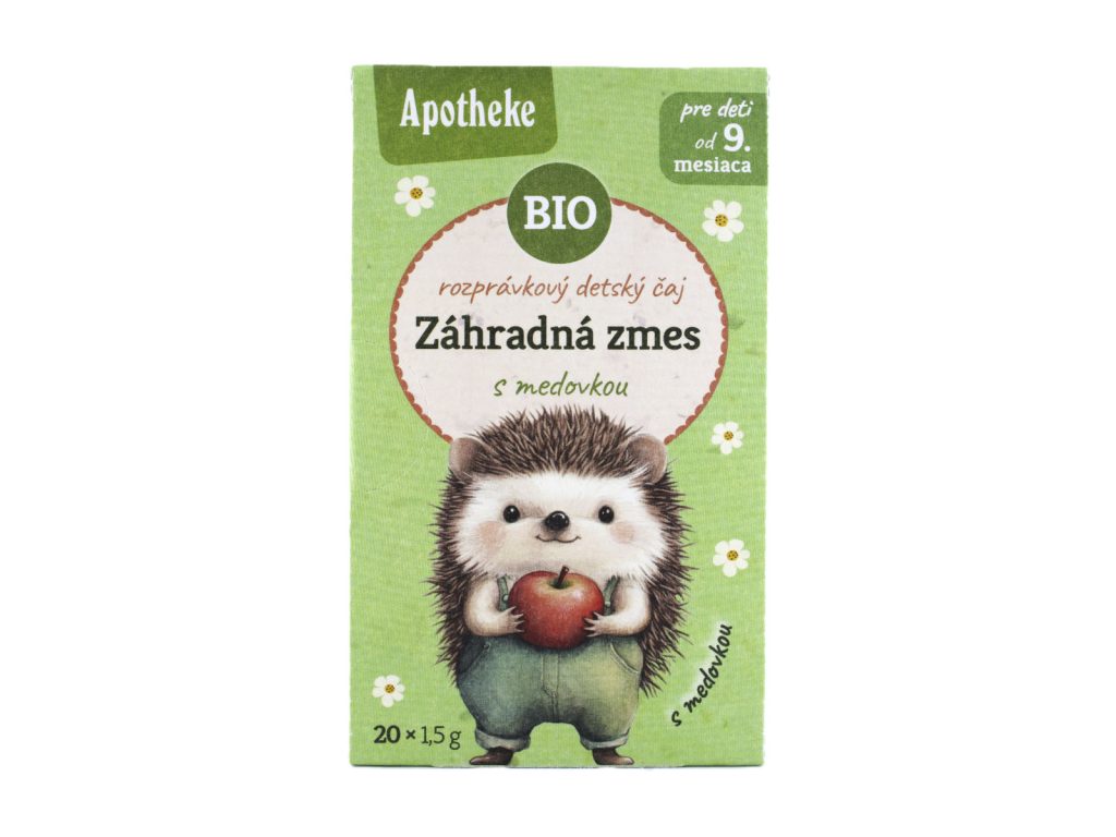 BIO APOTHEKE NYUGI GYEREKTEA CITROMFŰVEL ÉS KERTI GYÜMÖLCSÖKKEL FILTERES 20DB