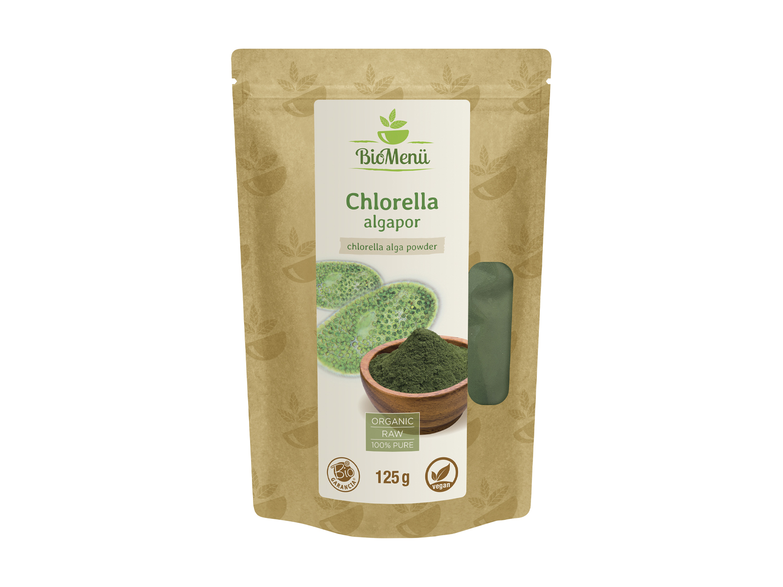 BIO BIOMENÜ CHLORELLA POR 125G