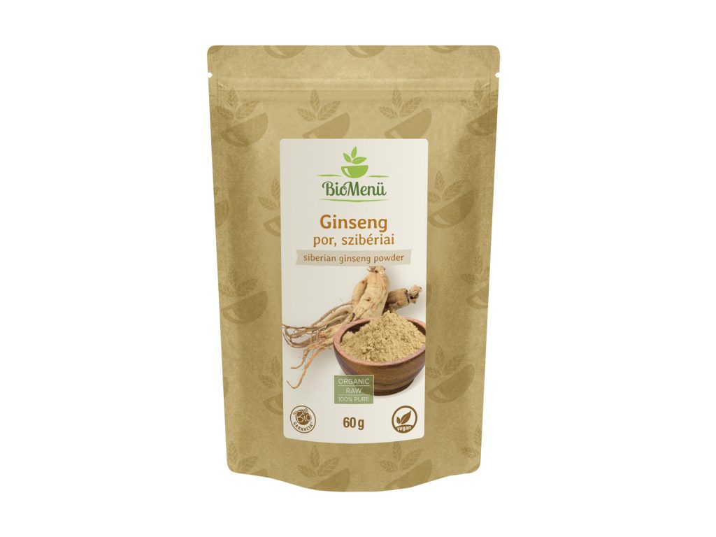 BIO BIOMENÜ GINSENG POR SZIBÉRIAI 60G
