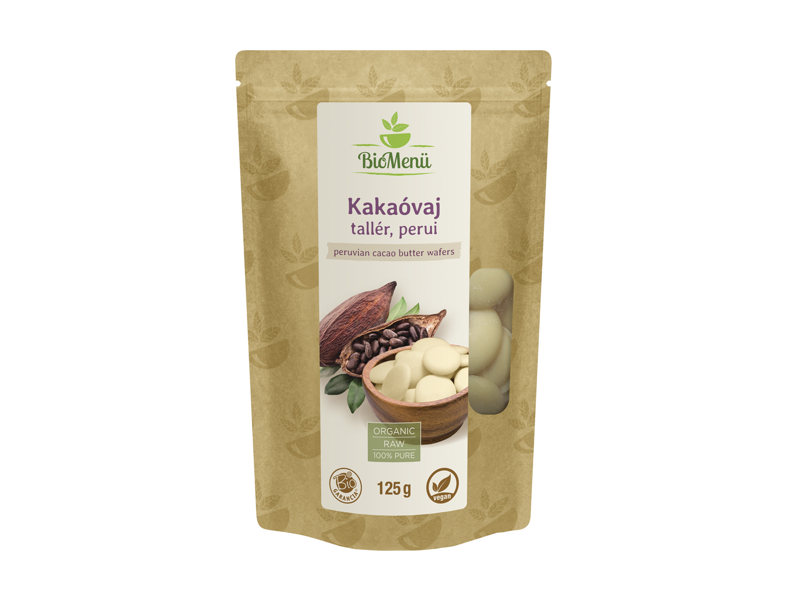 BIO BIOMENÜ KAKAÓVAJ TALLÉR 125G
