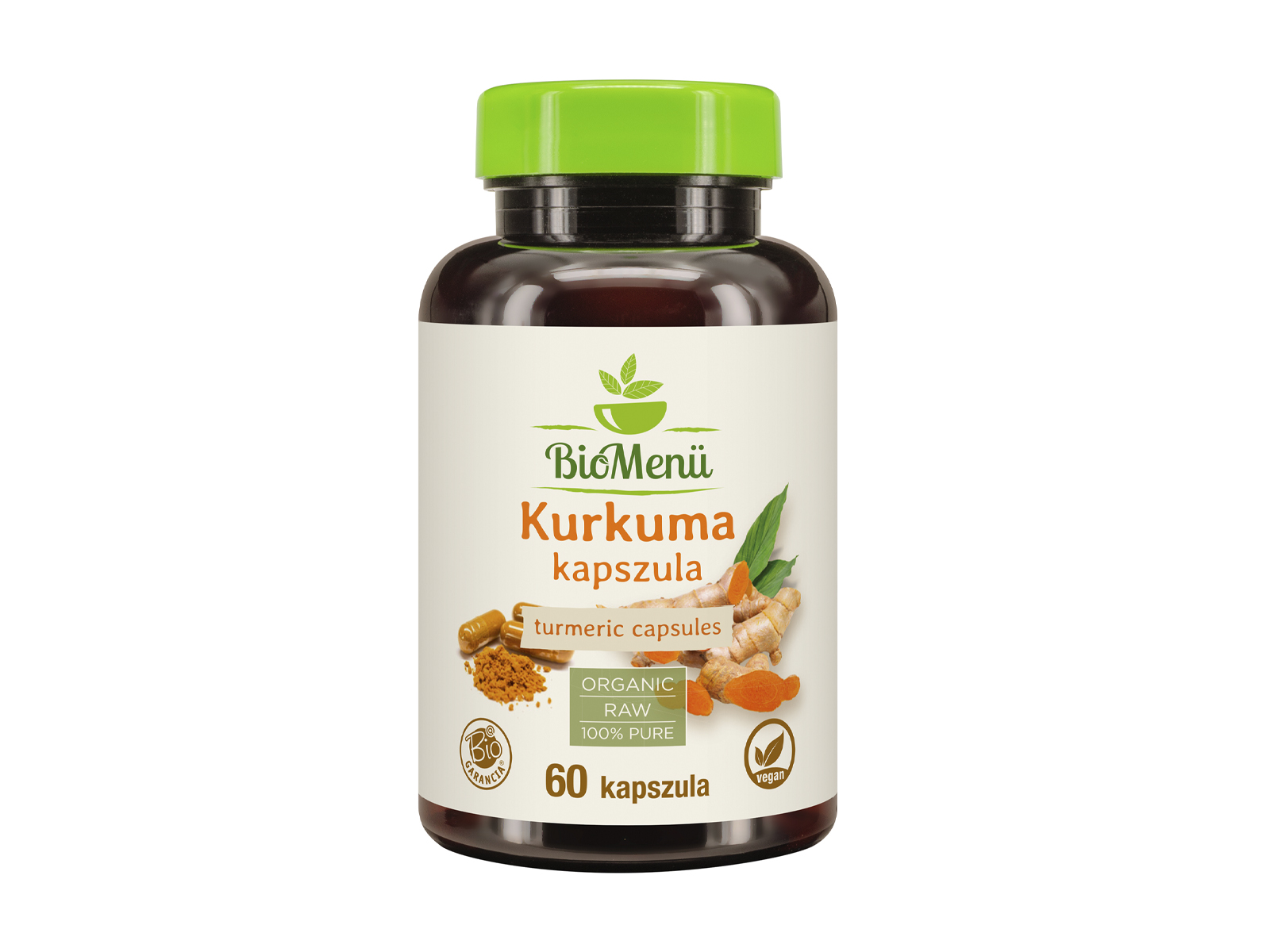 BIO BIOMENÜ KURKUMA KAPSZULA 60DB