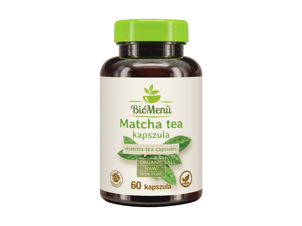 BIO BIOMENÜ MATCHA TEA KAPSZULA 60DB