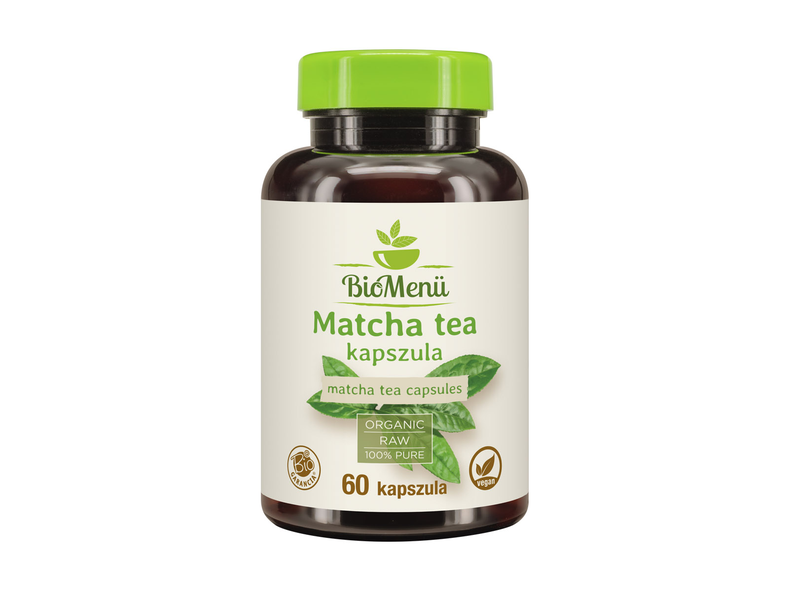 BIO BIOMENÜ MATCHA TEA KAPSZULA 60DB
