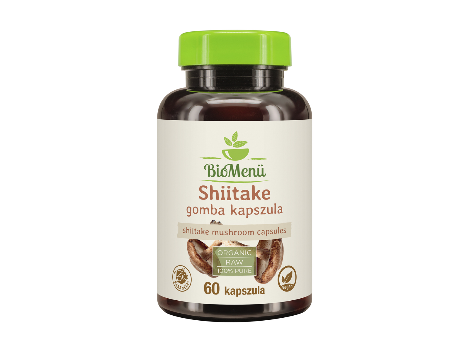 BIO BIOMENÜ SHIITAKE GOMBA KAPSZULA 60DB