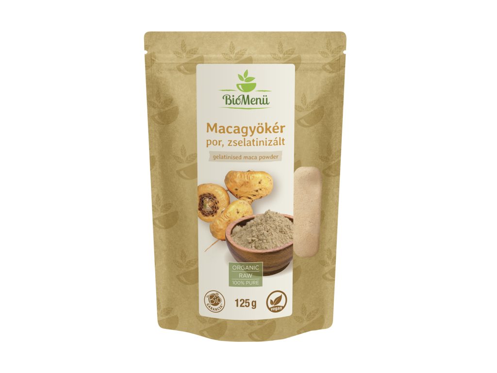 BIO BIOMENÜ ZSELATINIZÁLT MACAGYÖKÉR POR 125G