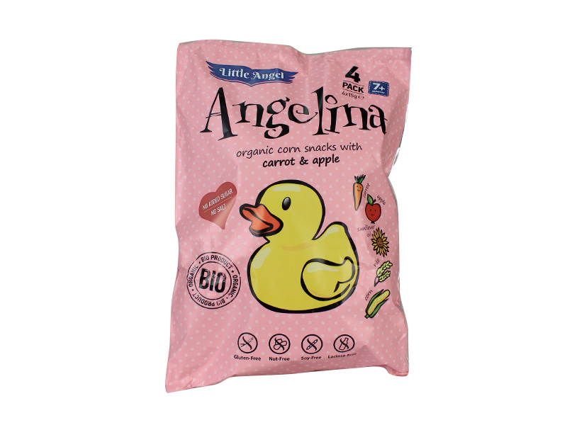 BIO MCLLOYDS ANGELINA KUKORICÁS SNACK 4*15G
