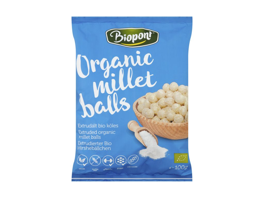 BIO BIOPONT KÖLESGOLYÓ EXTRUDÁLT ENYHÉN SÓS 100G