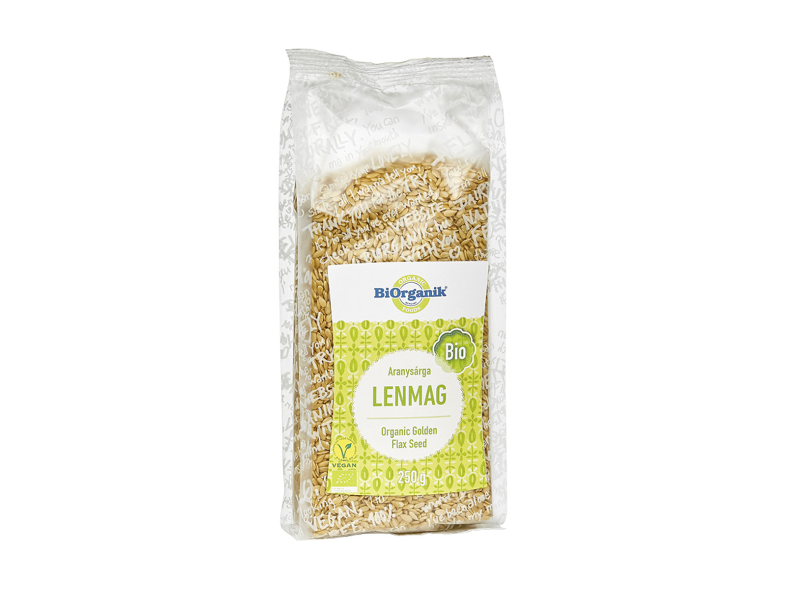BIO BIORGANIK ARANYSÁRGA LENMAG 250G