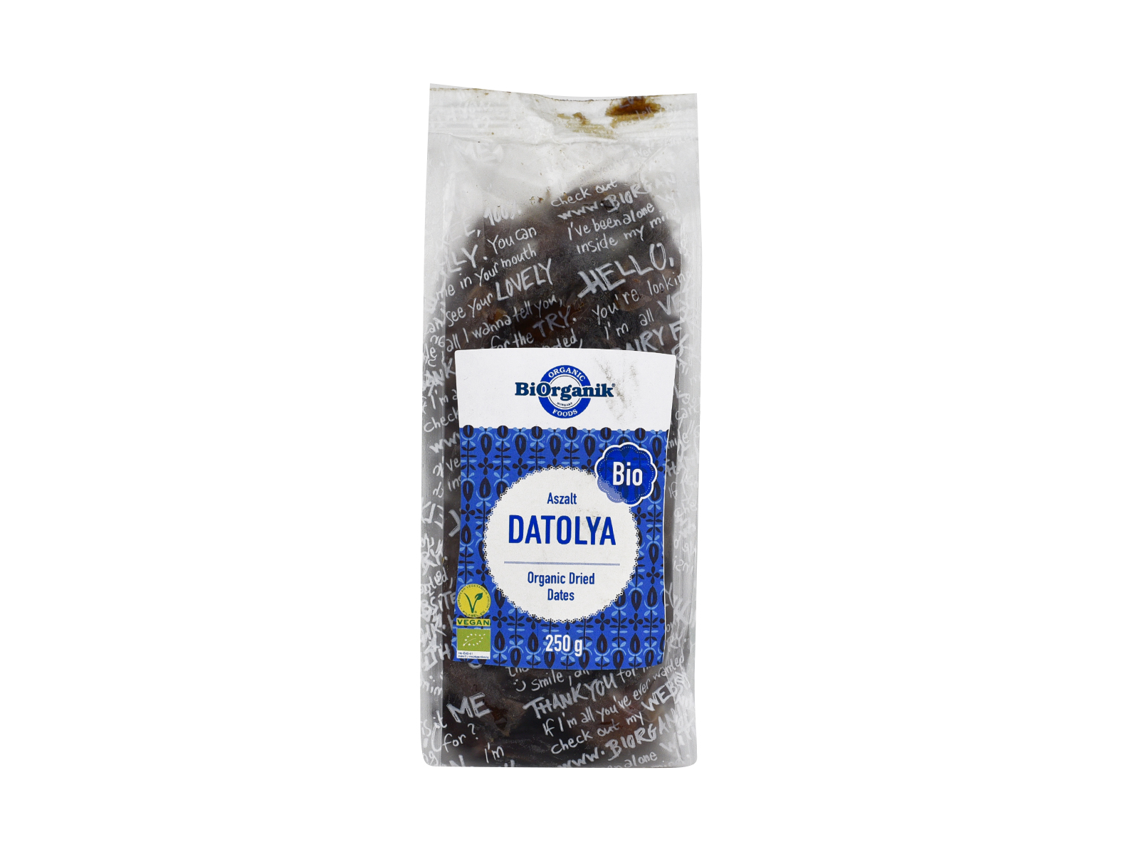 BIO BIORGANIK ASZALT DATOLYA MAGOZOTT 250G
